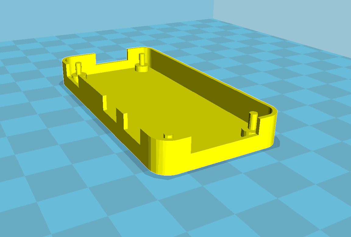 Pi Zero Case Remixed for Pi Zero v1.3