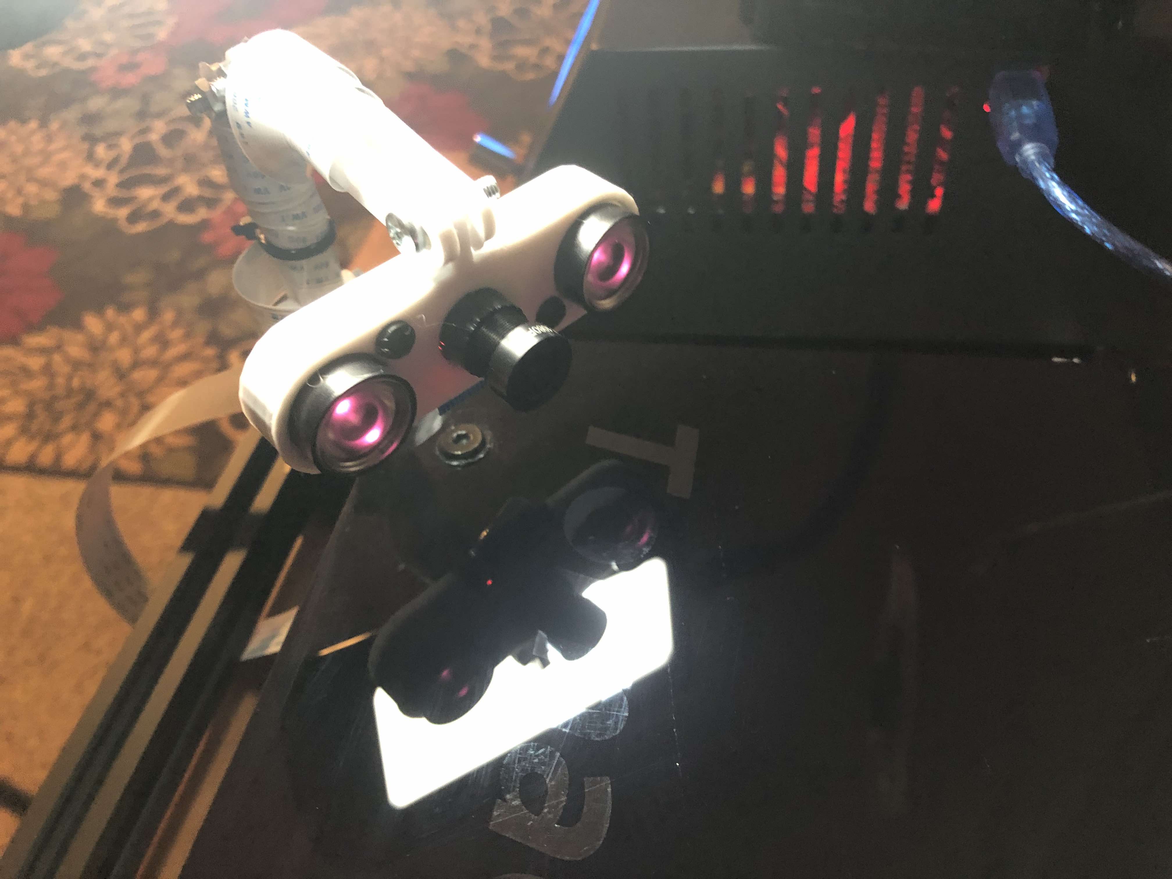 Makerfocus OV5647 Housing w/ Mount For Articulating Arm
