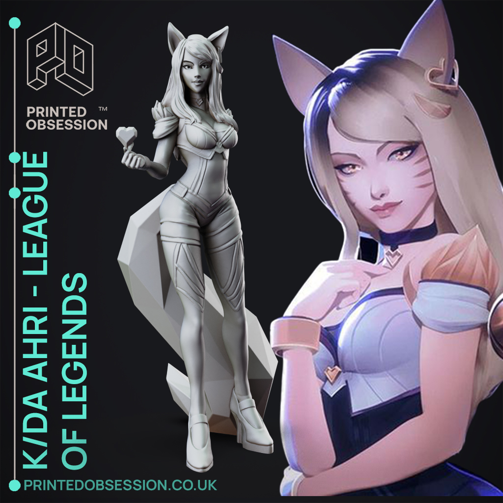 Ahri KDA - League of Legends - 25cm tall model