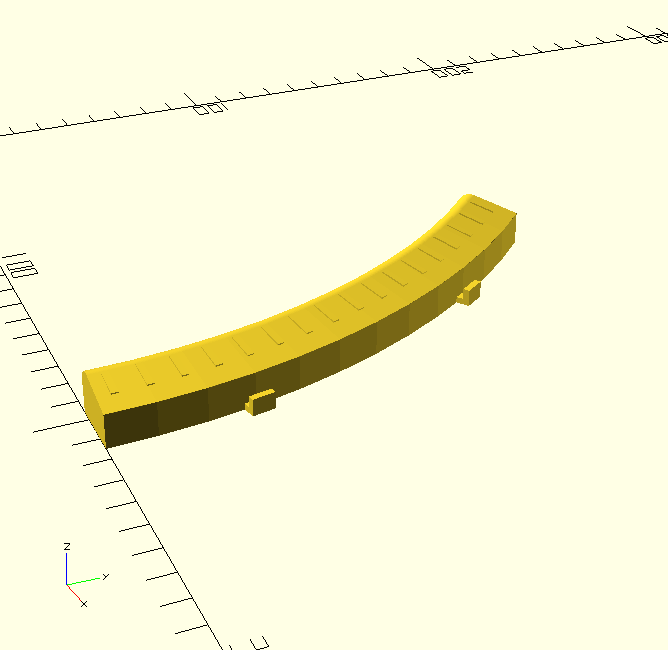 Scalextric Classic Track Realistic "Piano" Curb Borders