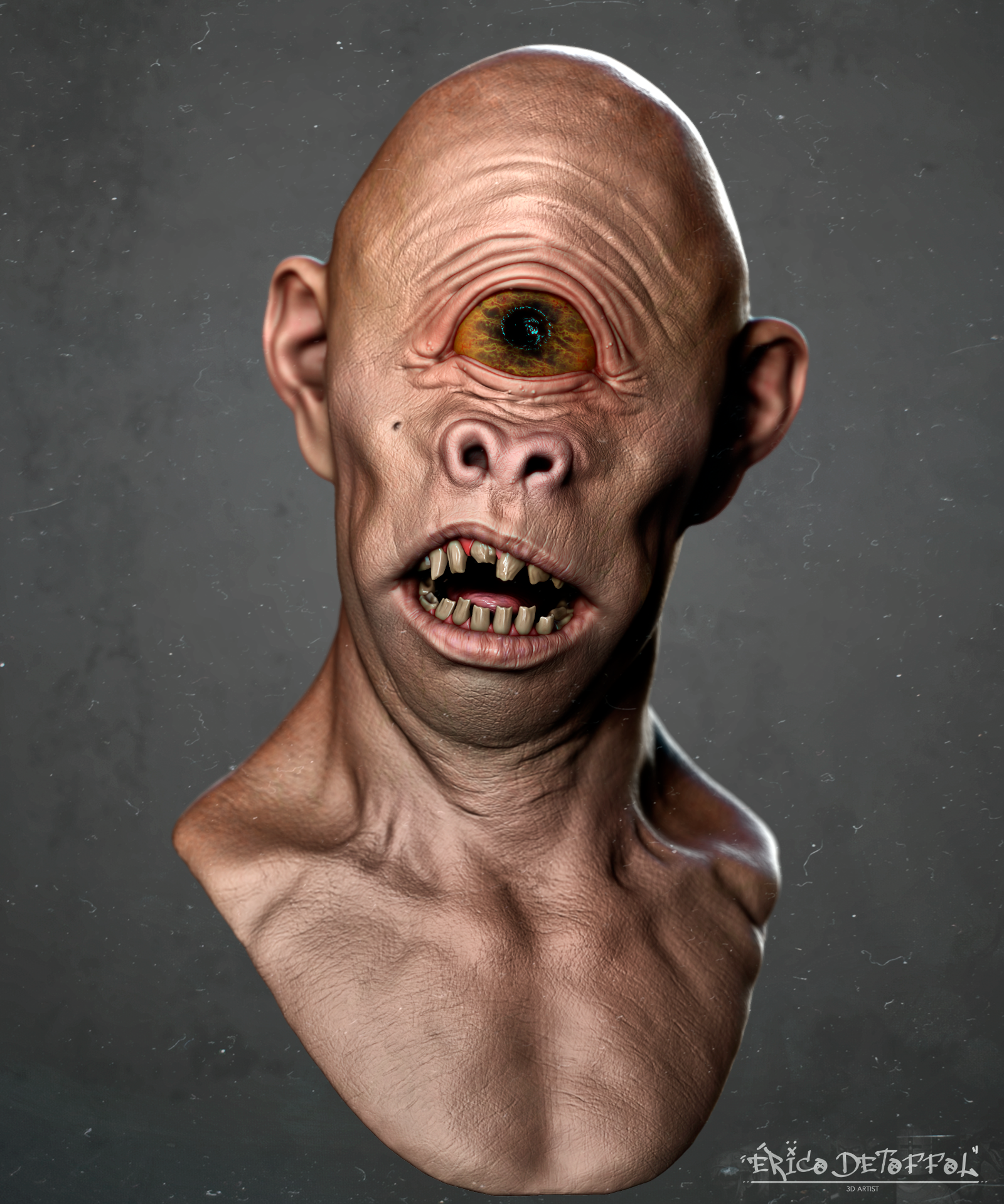 Cyclops Bust