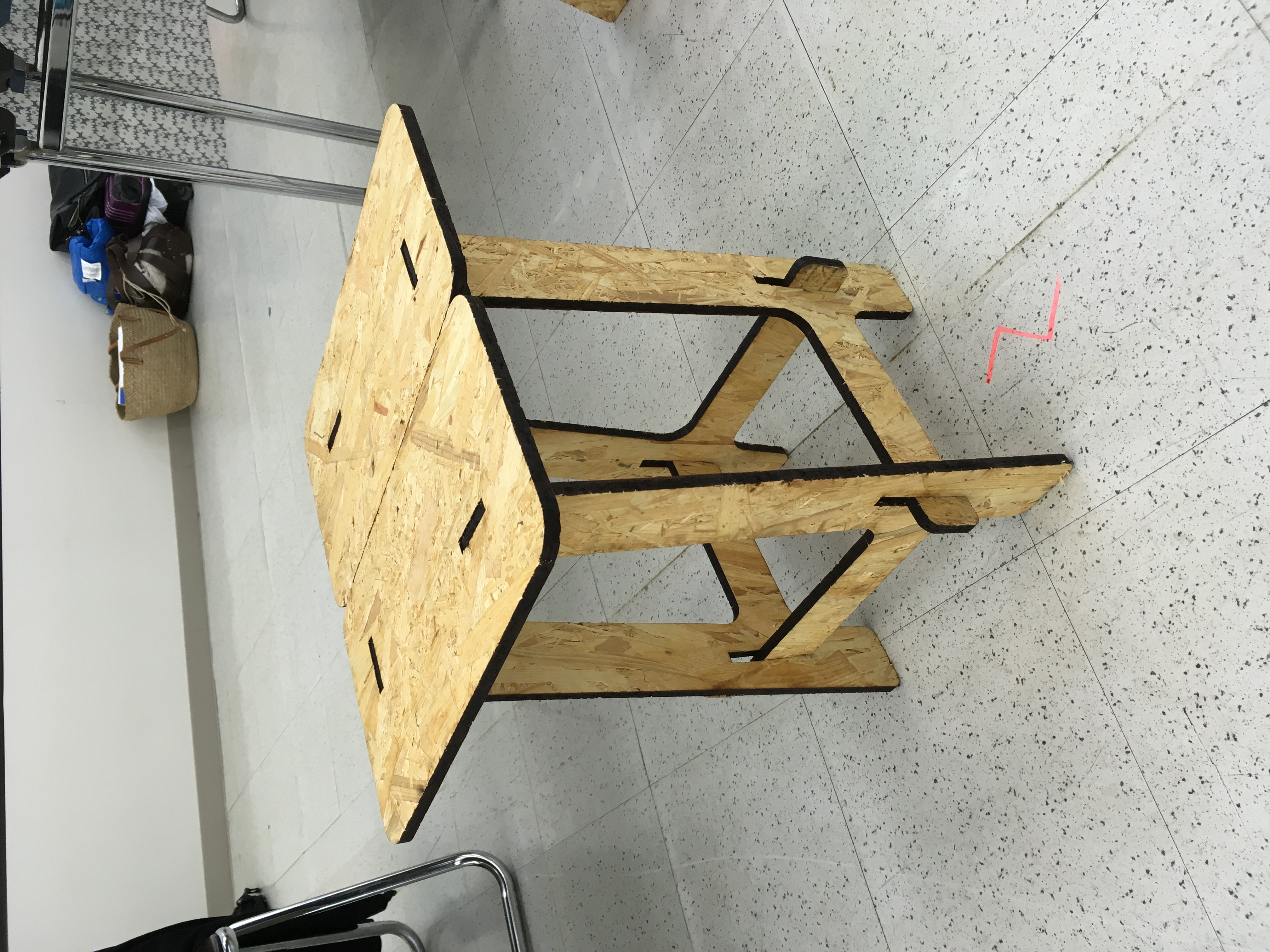 OSB stool