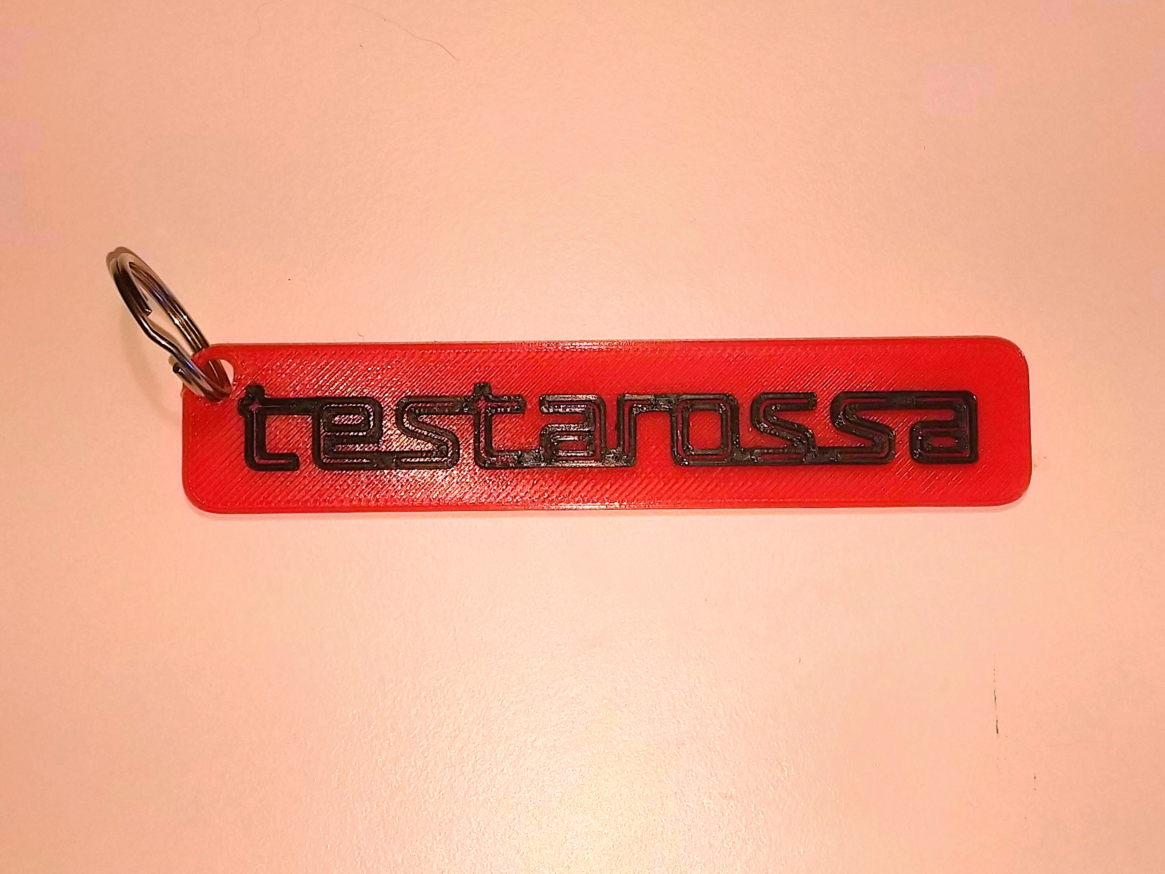Testarossa Keychain