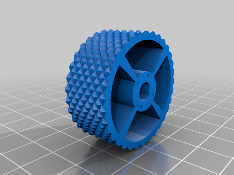 Anycubic Kossel large extruder knob