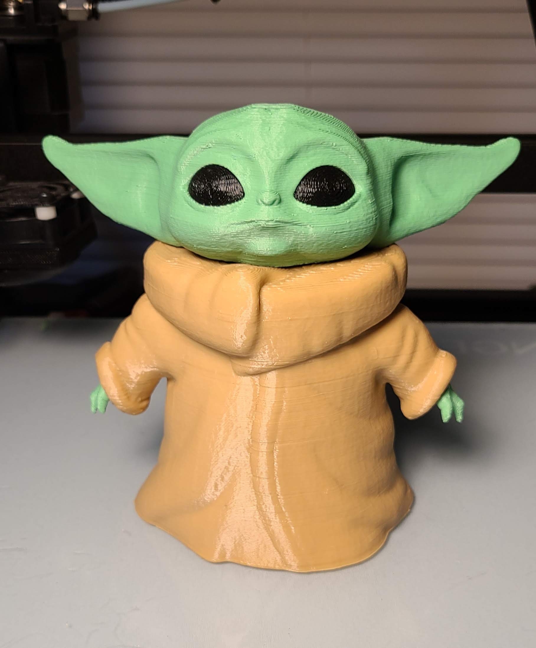 Grogu - Baby Yoda - The Child - Now with separate eyes!
