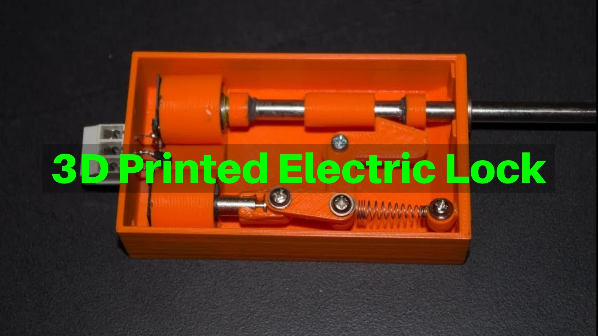 3D Printed Electric Lock