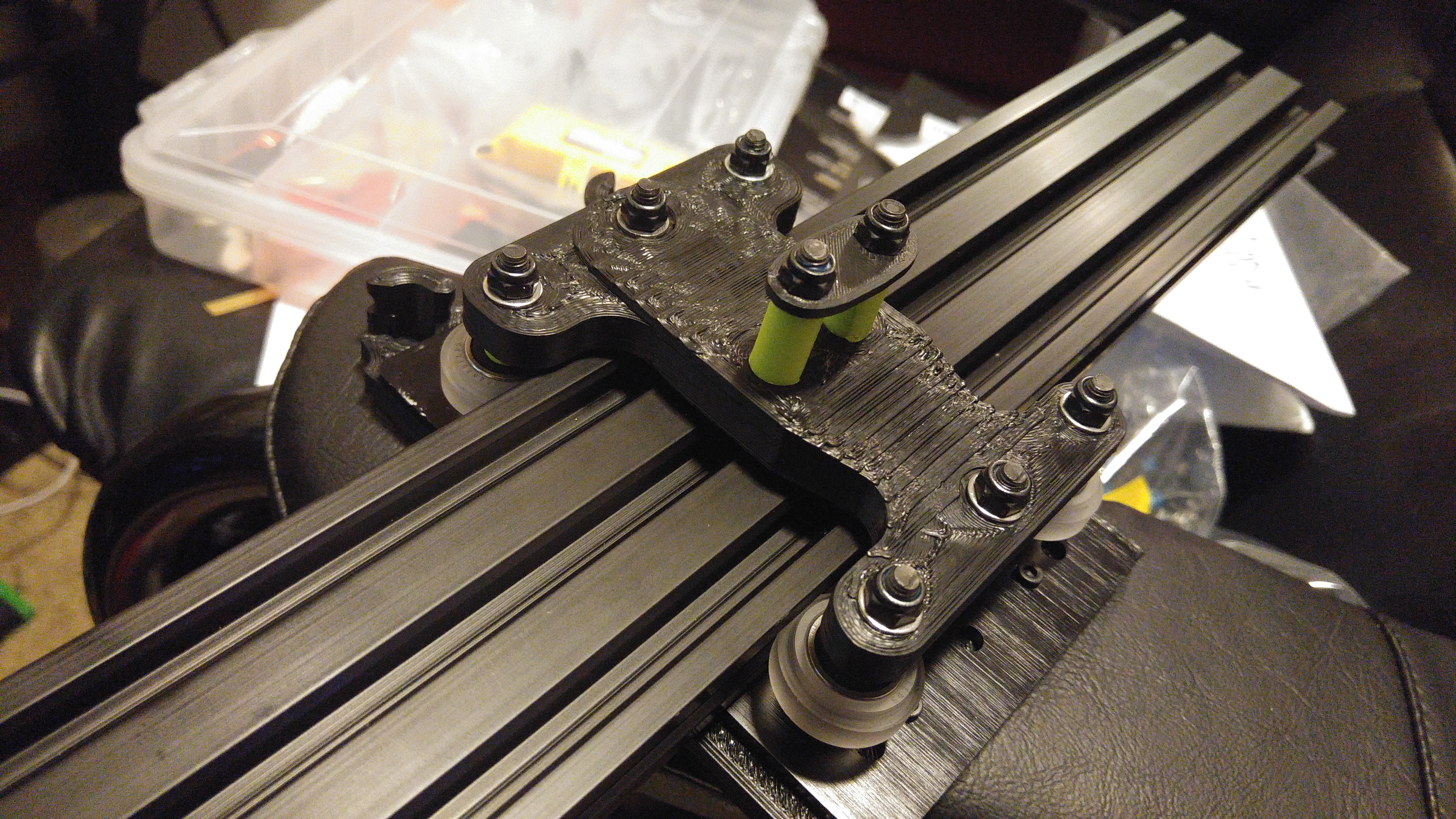 openbuilds x-slot X axis printable spacers TAZ
