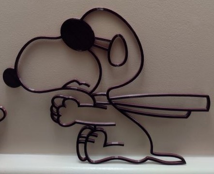 Snoopy Flying Ace Wall Art
