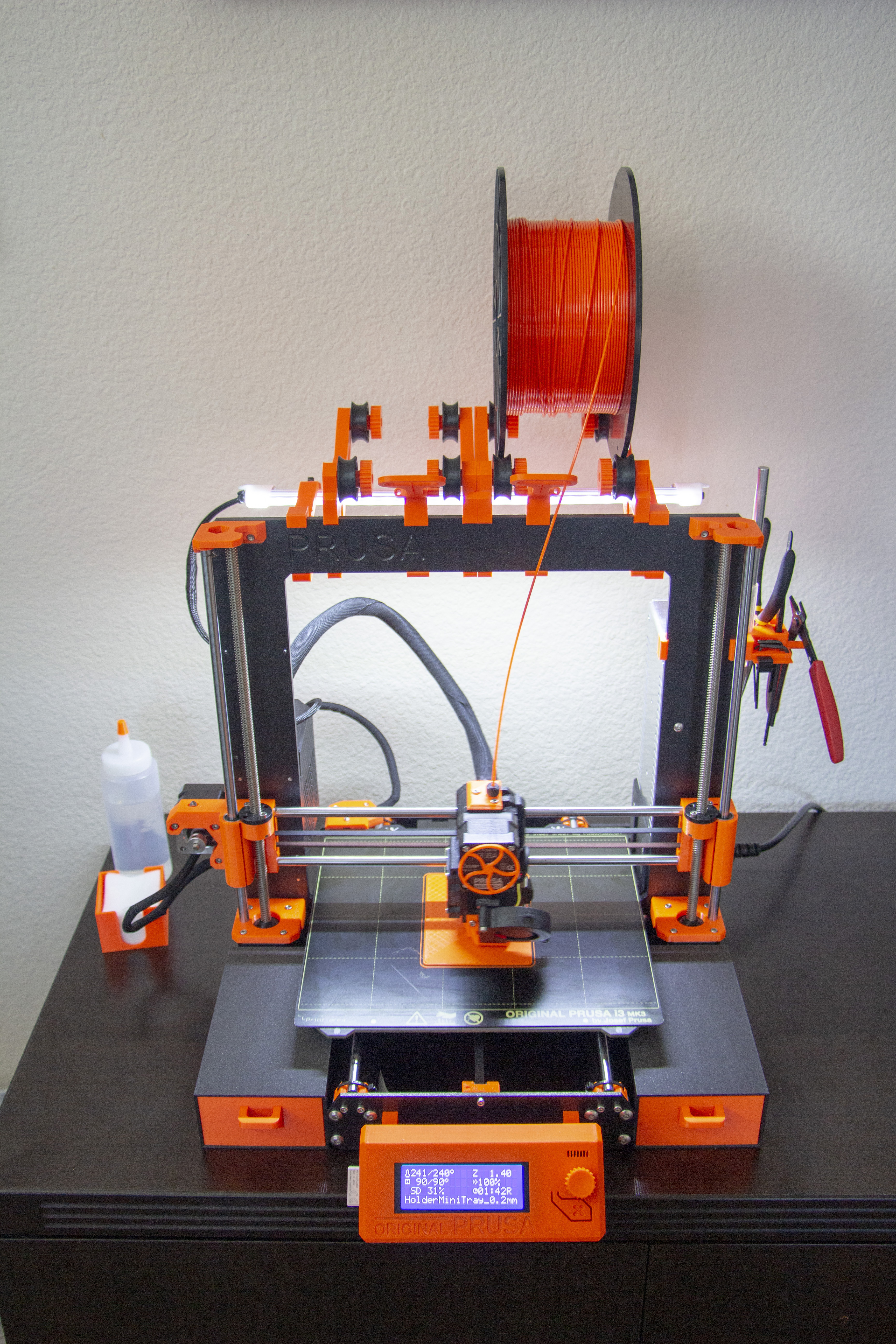 Prusa MK3/MK3S Light Bar