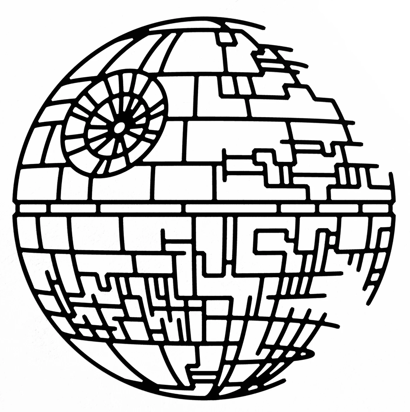 2D Death Star
