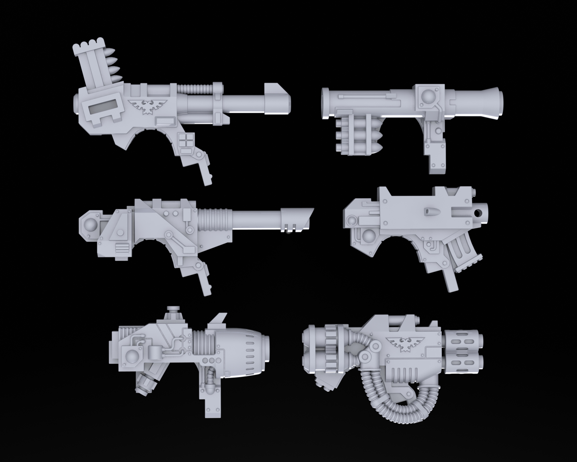 Super Soldier Heavy Weapons 28mm