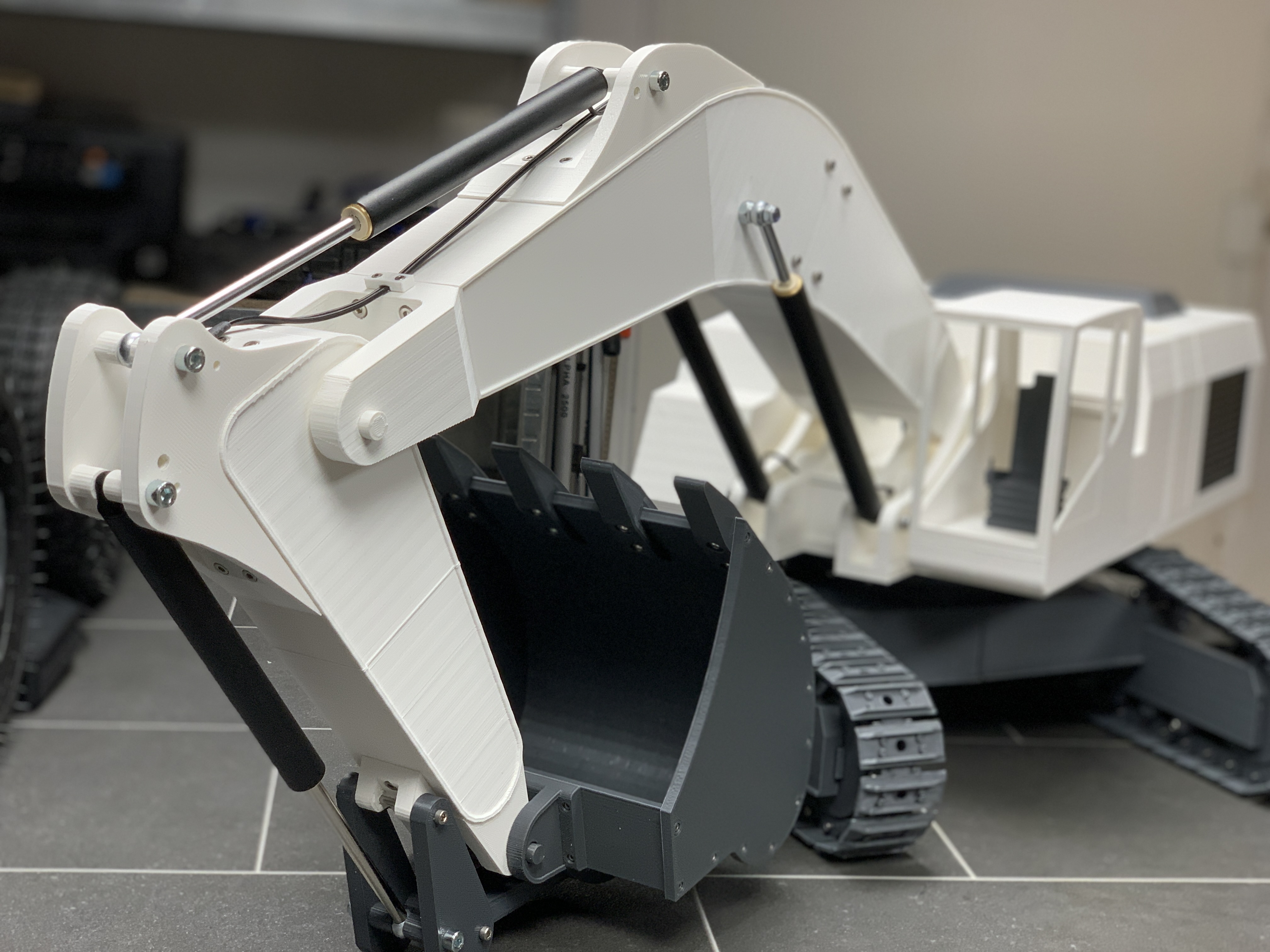 Bagger Excavator 1:12