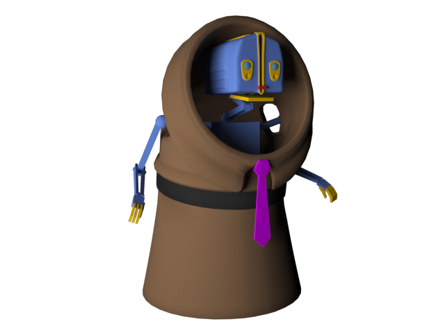 WIP Crouch (Toaster robot from Get Ed)