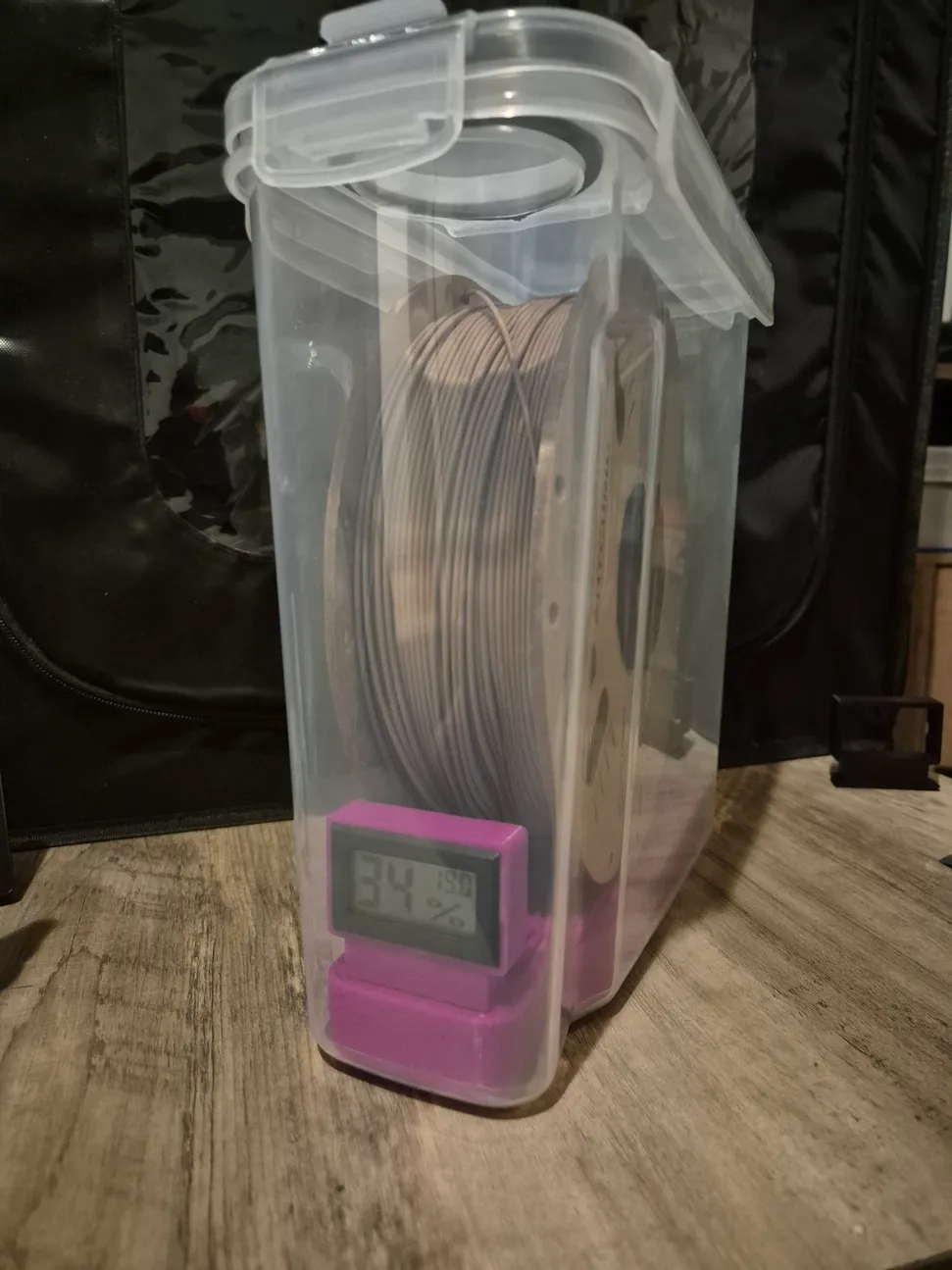 Cereal Container Drybox for Filament Storage
