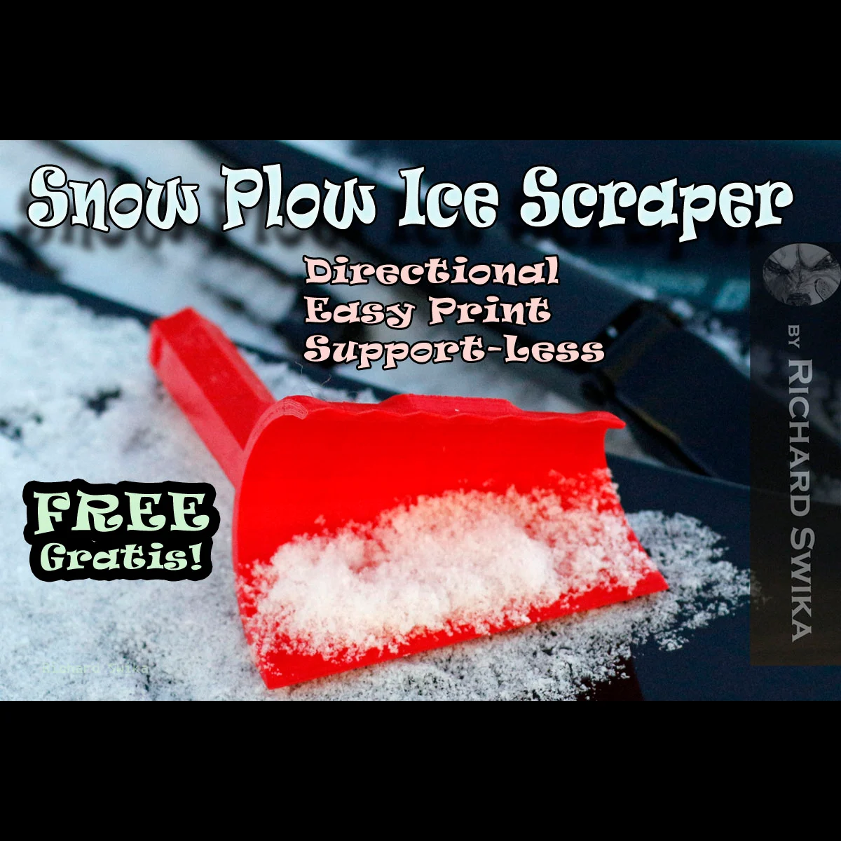 Snow Plow Ice Scraper