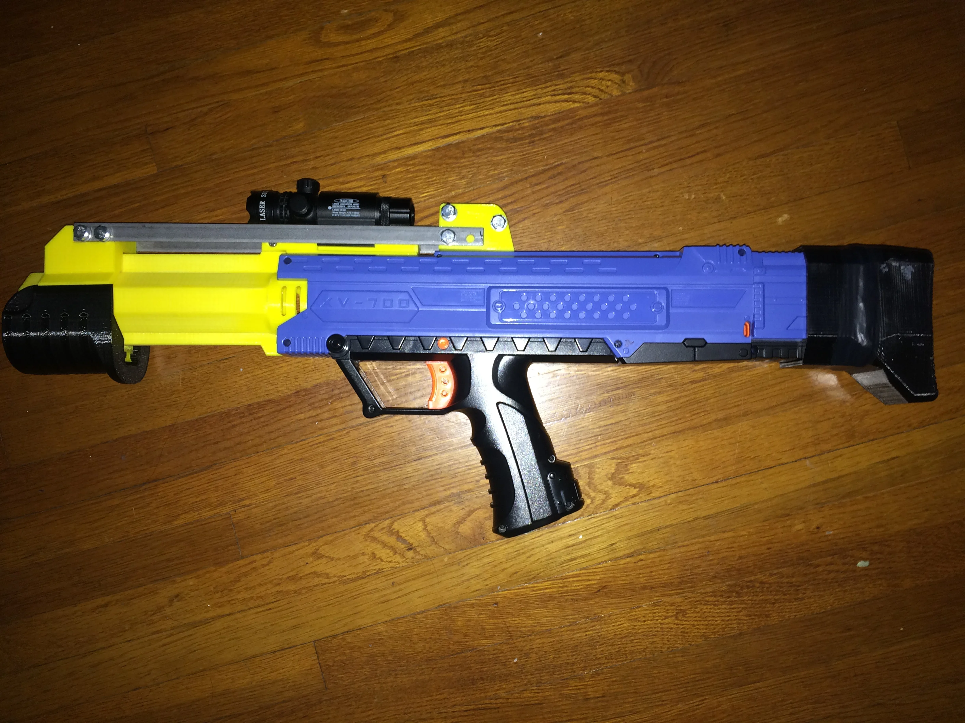 Nerf Rival Apollo Pump Conversion and stock