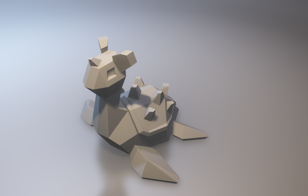 Lapras Low Poly