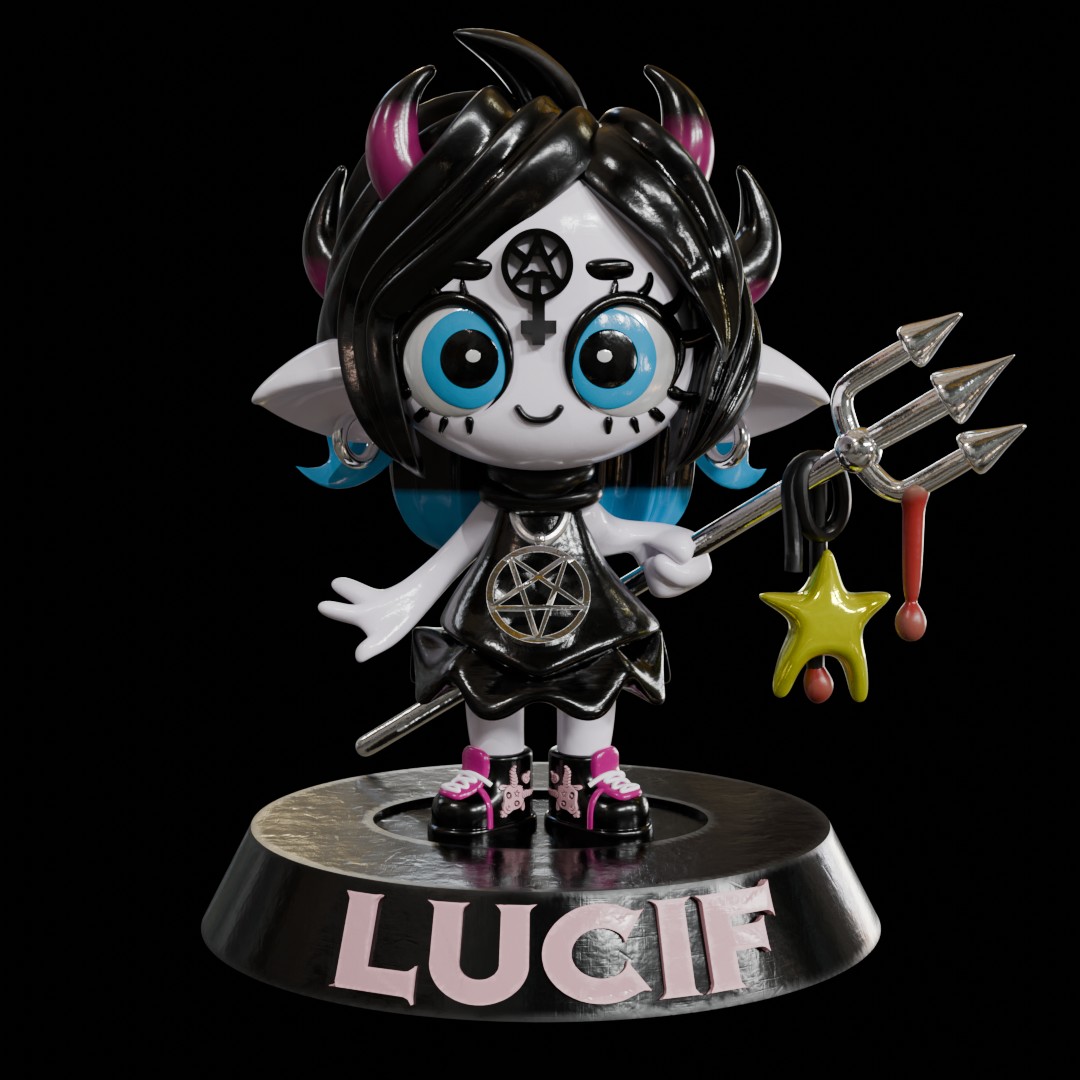 Lucif, friend of Luce model