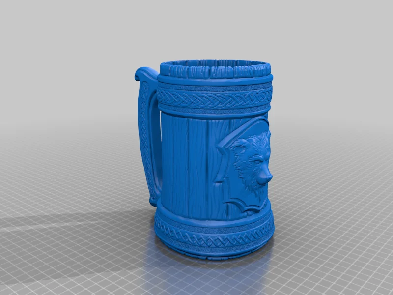 Fantasy Bear Stein Tankard