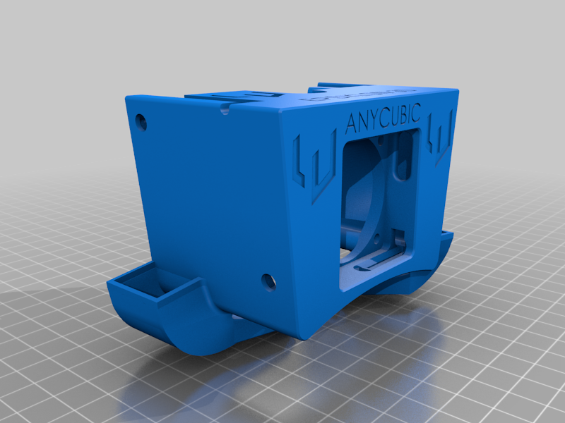 Kobra max hotend cover with fan ducts
