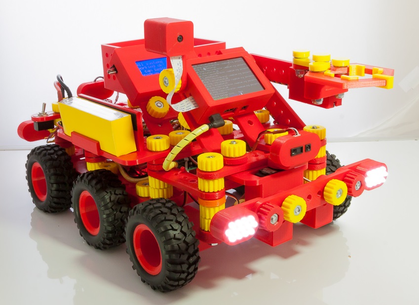 "Neurobot 1" - Arduino, Raspberry Pi, Linux and ROS educational robotics kit