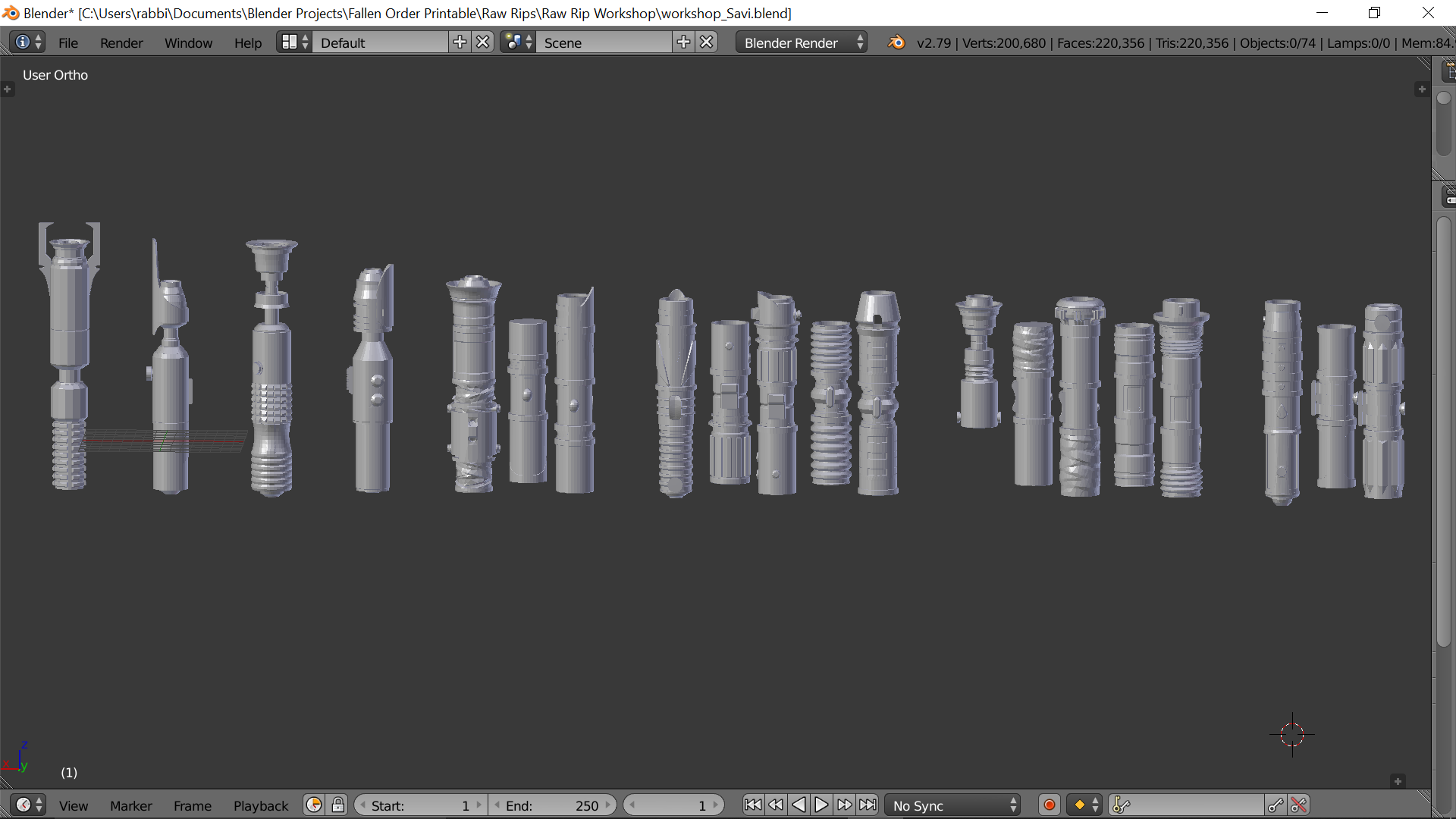 Fallen Order Lightsaber Builder