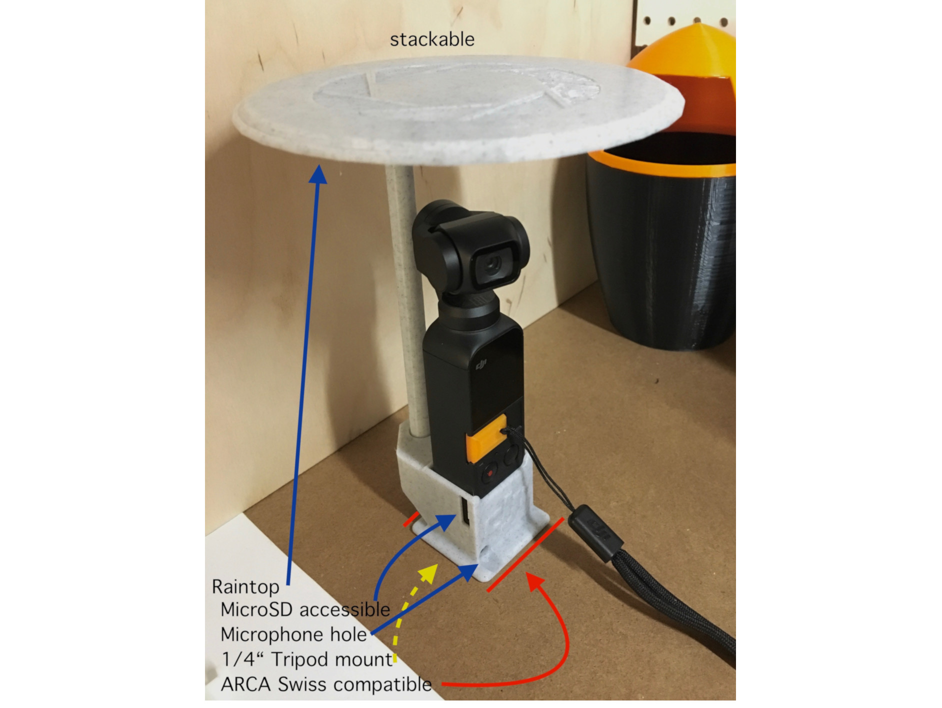 OSMObrella - Rainshield for Osmo Pocket