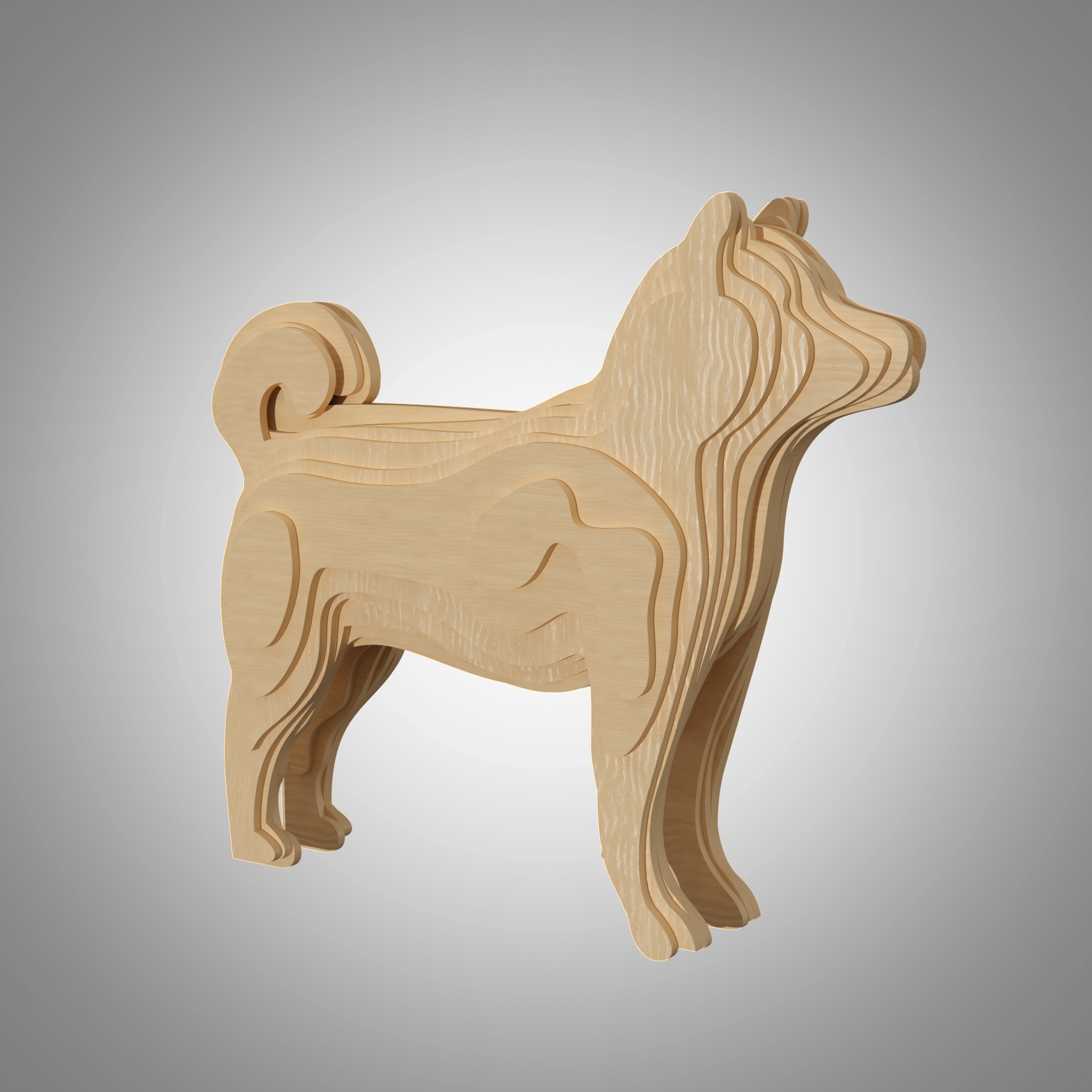 Jindo Dog 3D Puzzle