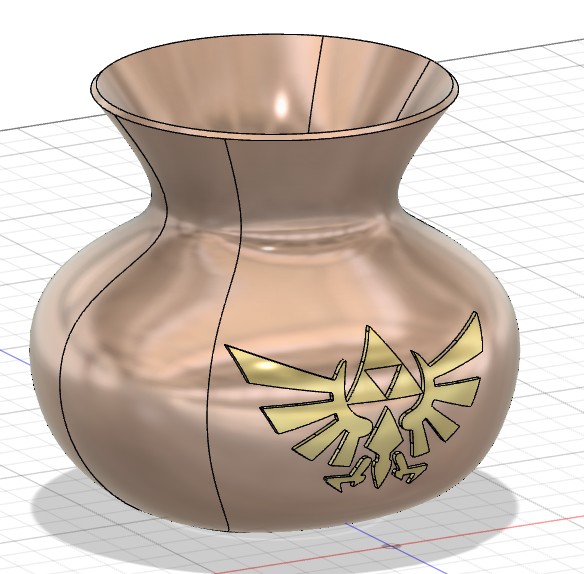 Small vase Zelda