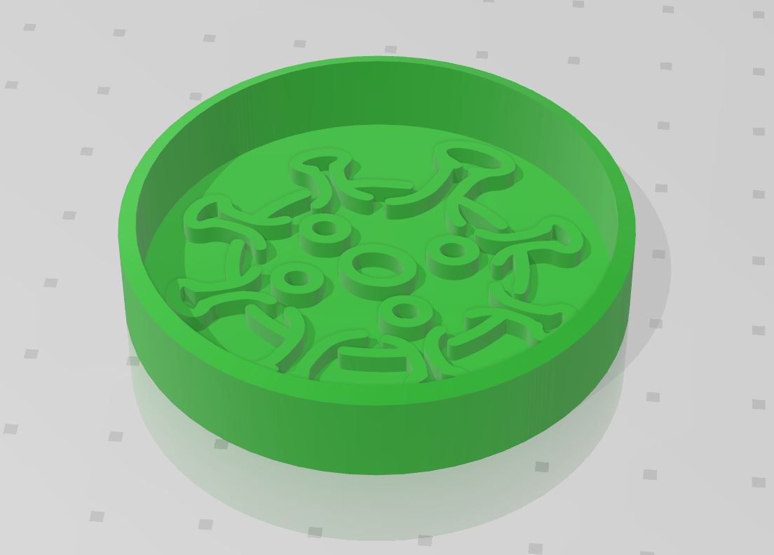 CORONAVIRUS COOKIE CUTTER COVID-19 BACTERIA