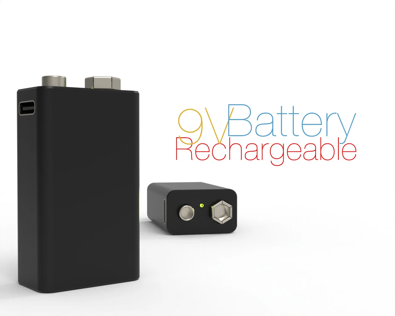 Rechargeable 9V Battery