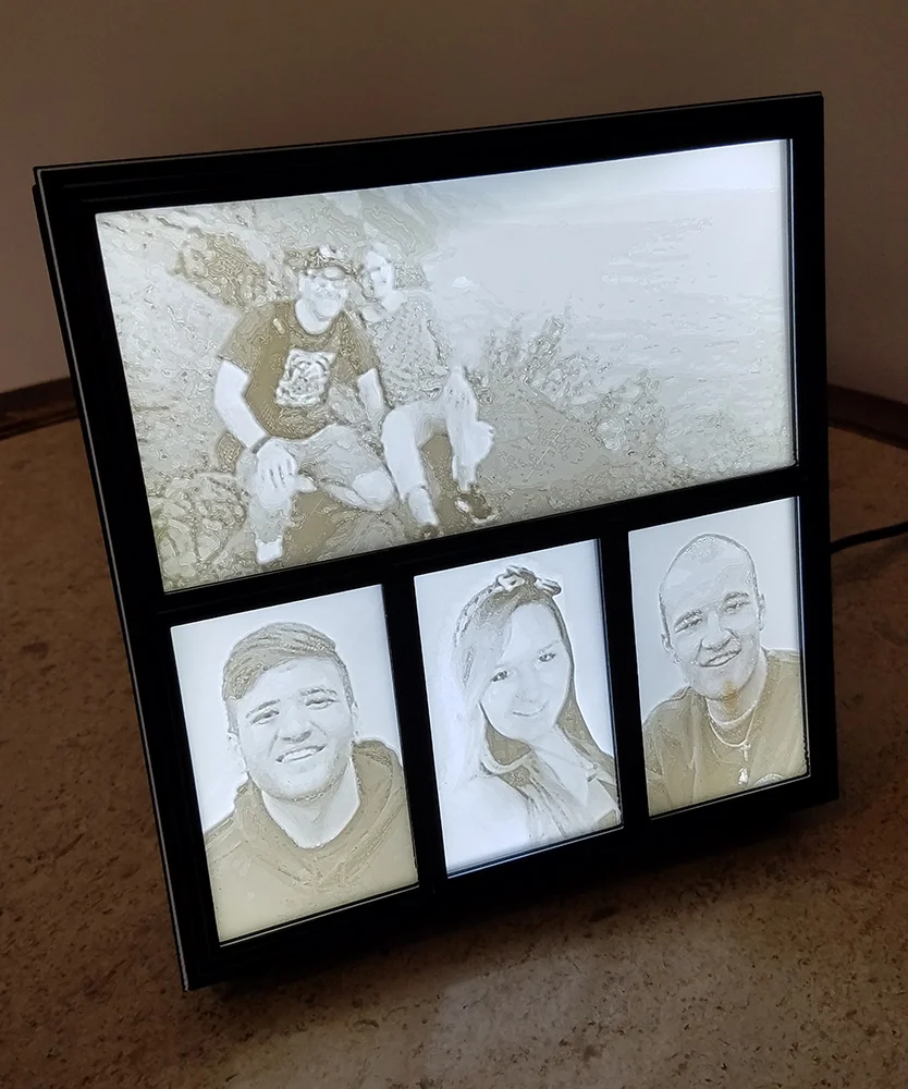 Lithophane Light Box Frame