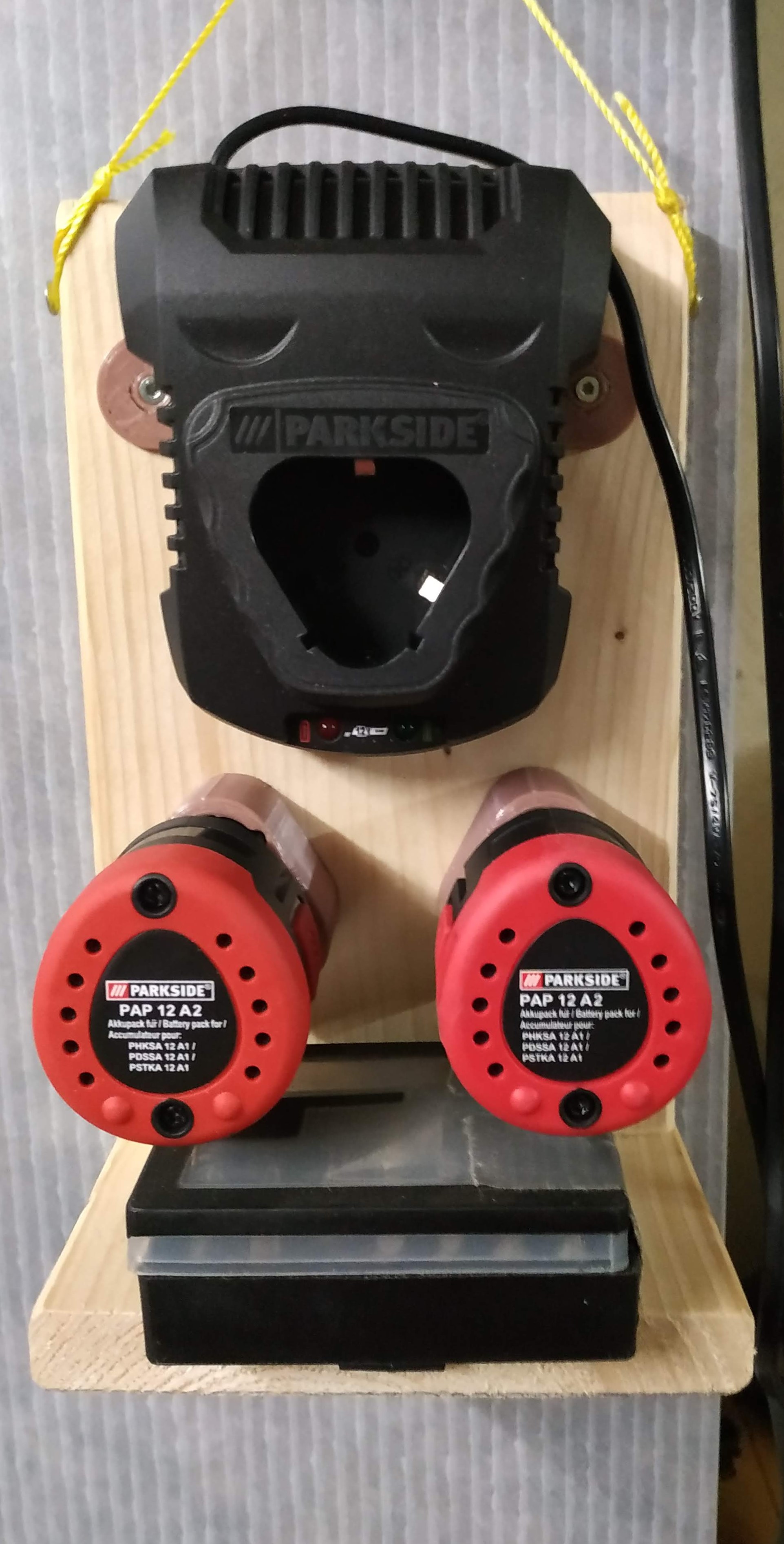 Parkside Lidl X 12 Team PAP 12 A2 Charger Wallmount Ladegerät