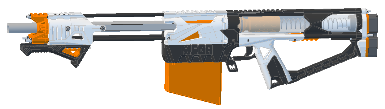 Nerf Caliburn - MEGA