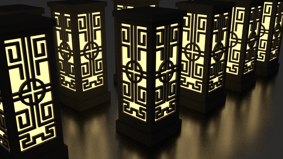 Asian Lamp