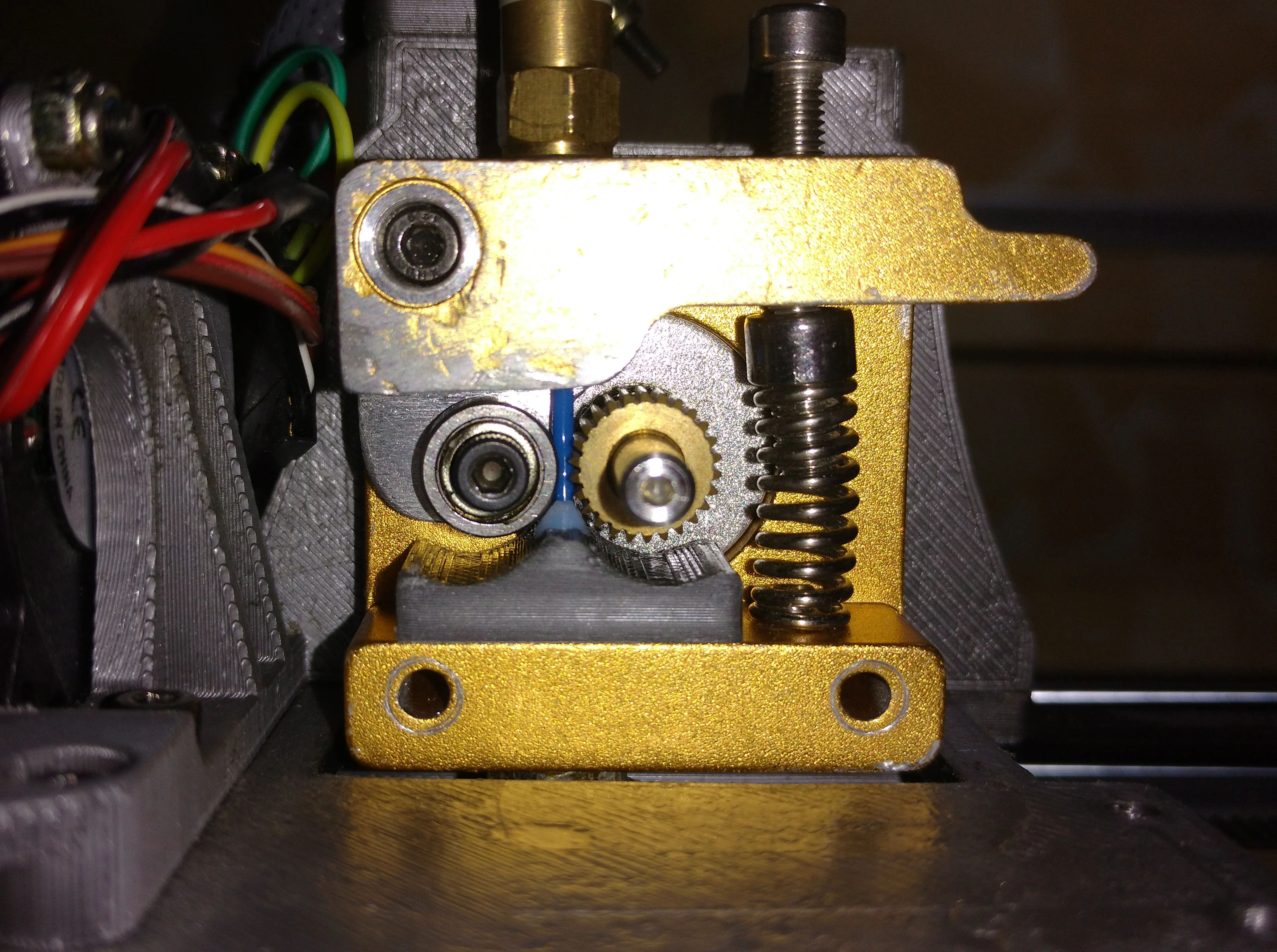 Guía para filamento flexible MK9