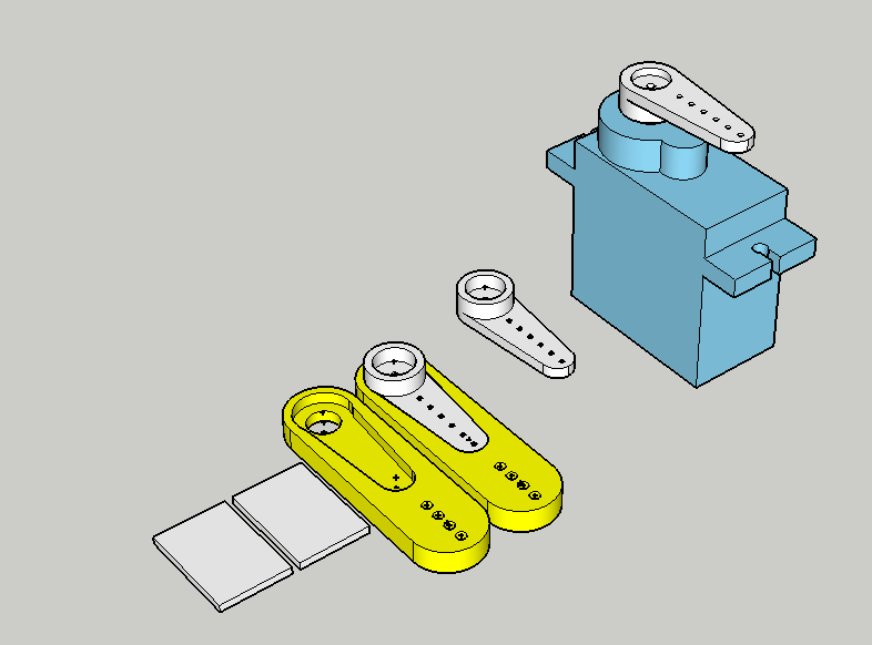 SG90 Servo Horn Extender