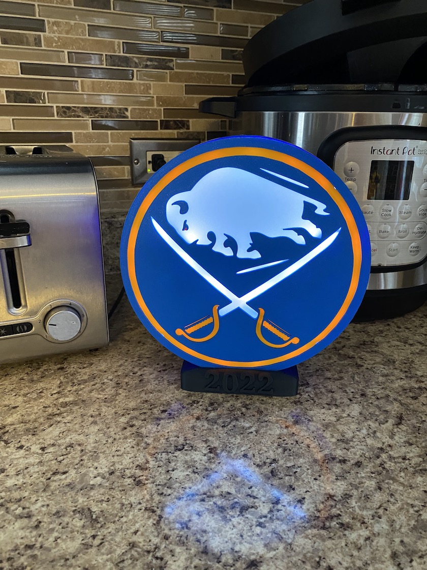 Buffalo Sabres LED Lamp