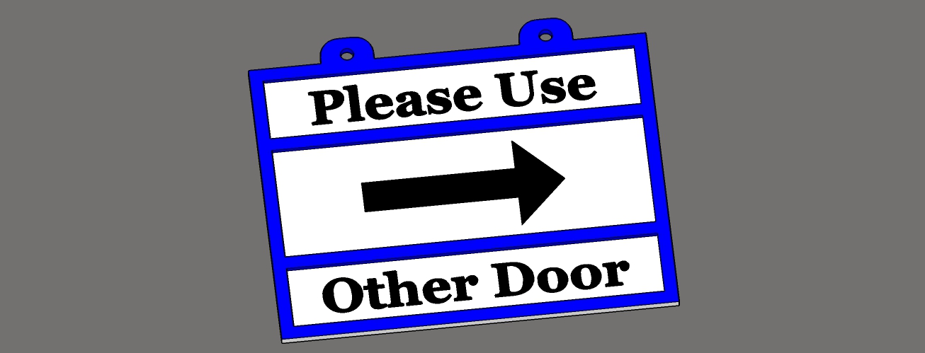 Please use Other Door
