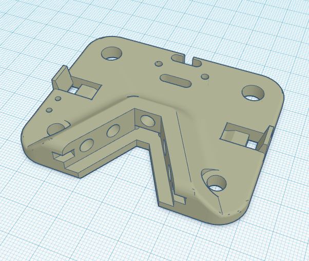 TEVO Tarantula Modular Magnetic X Carrier with BLTouch
