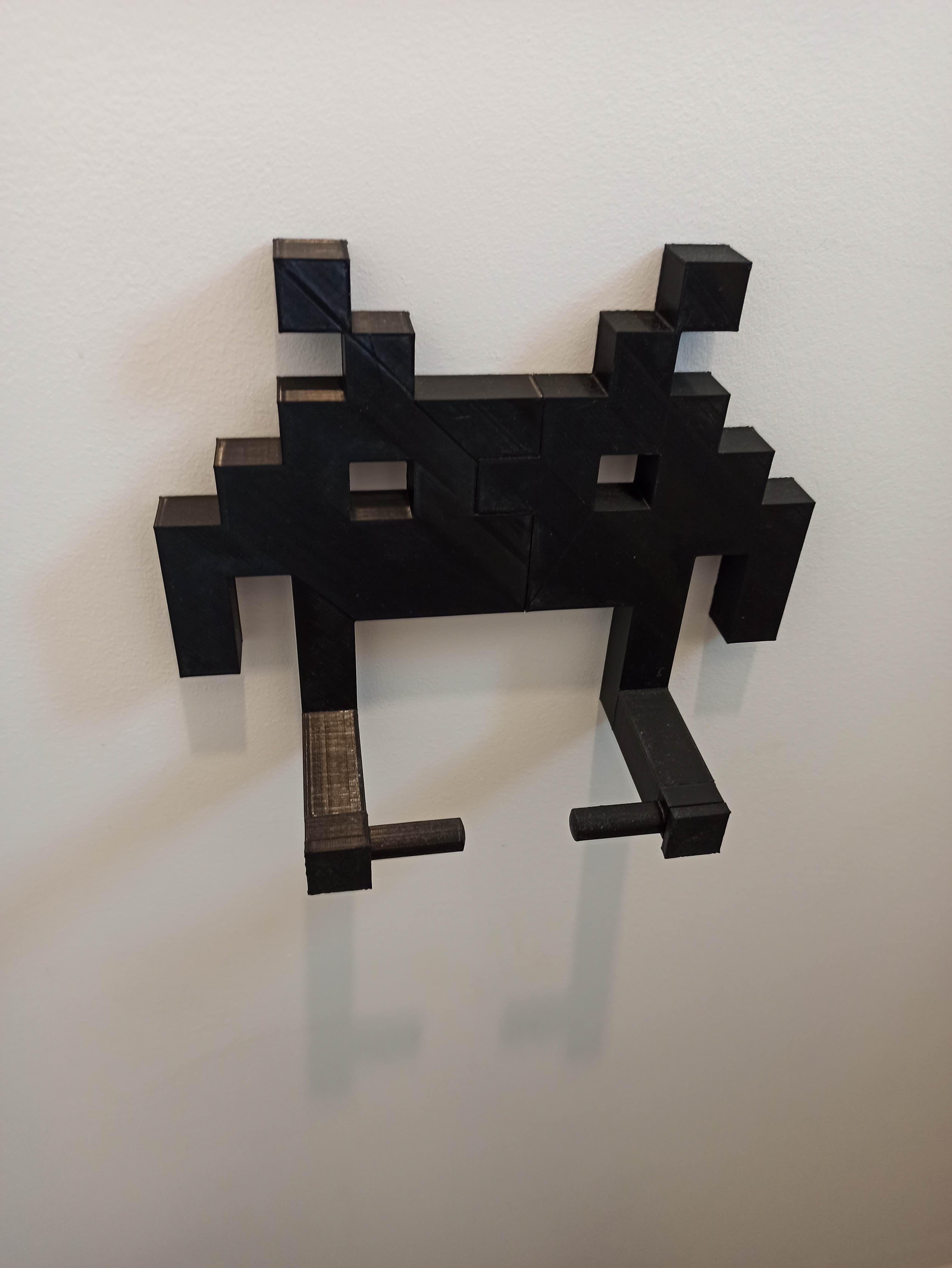 Invader toilet paper holder (Quick change)