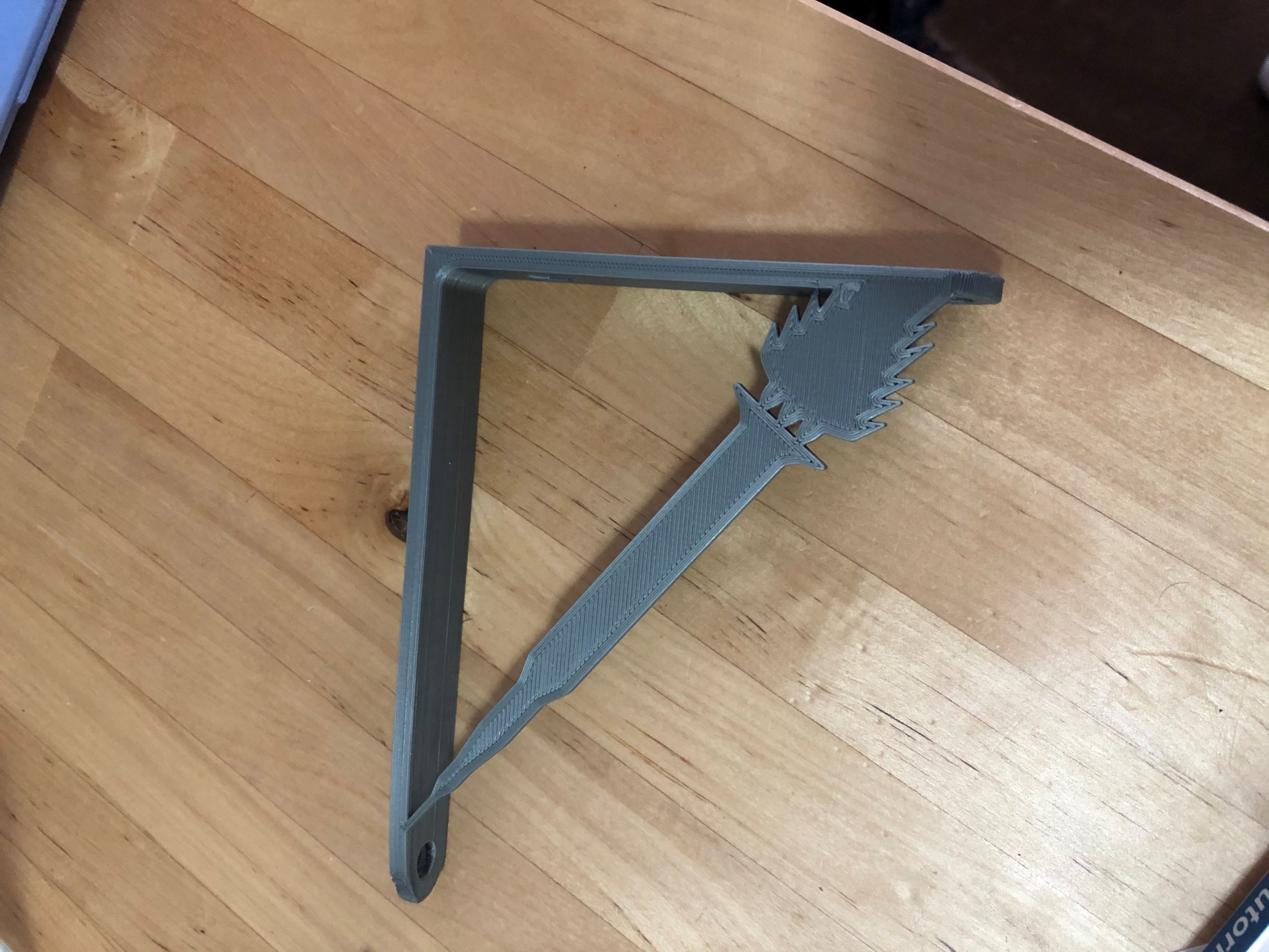 Saturn V Rocket Shelf Bracket
