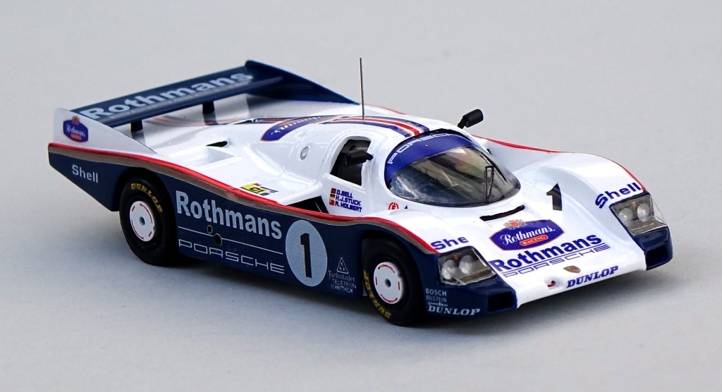 Wheel cover for Heller Porsche 962 1/43