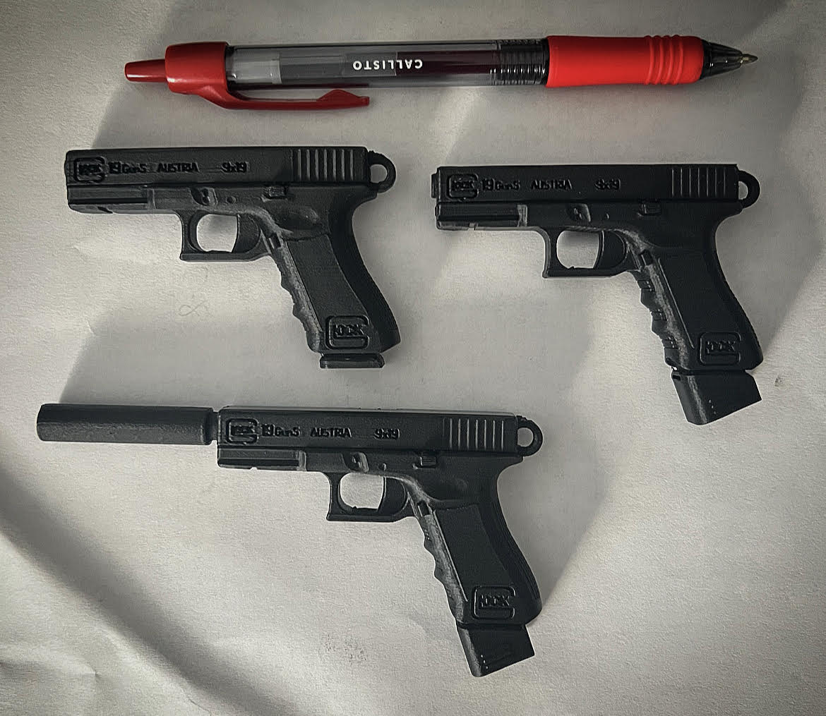 Glock G19 Keychains