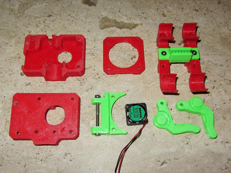 OneUp/TwoUp Extruder Housing Assembly