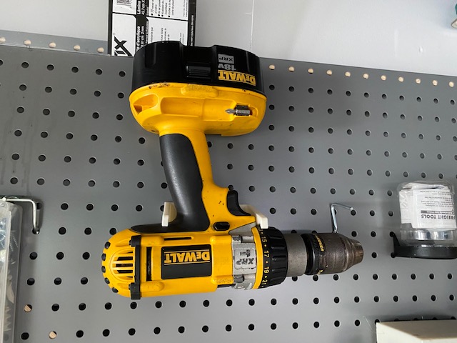 Dewalt Drill Pegboard Mount