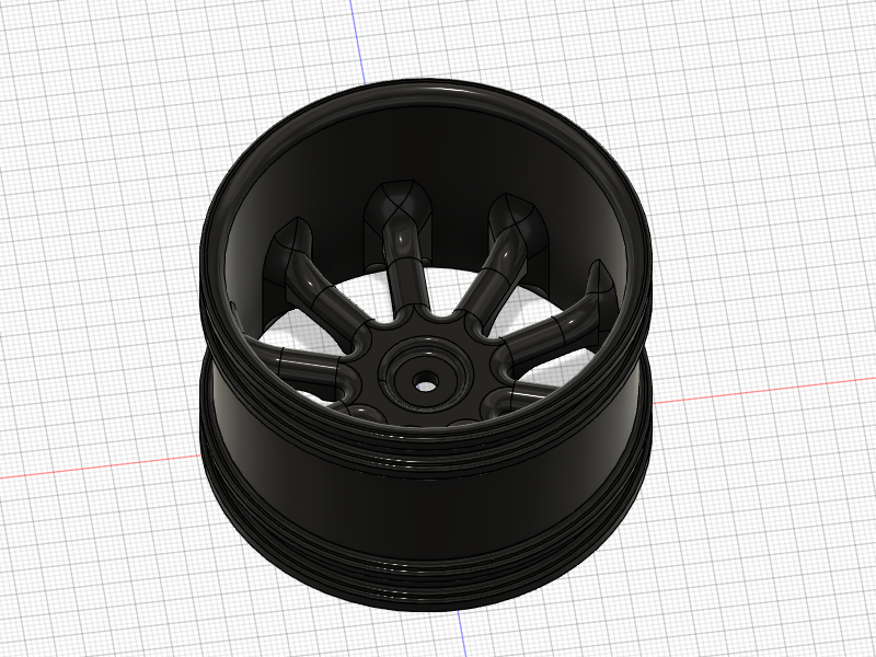 1/10 scale rim