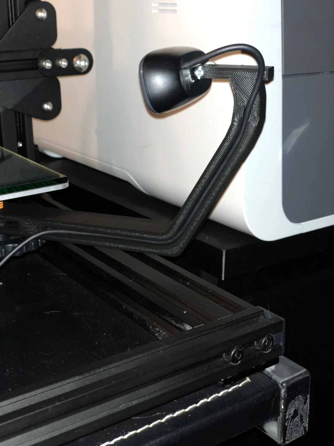 CR-10 webcam mount Logitech C270 (LONGER ARM)