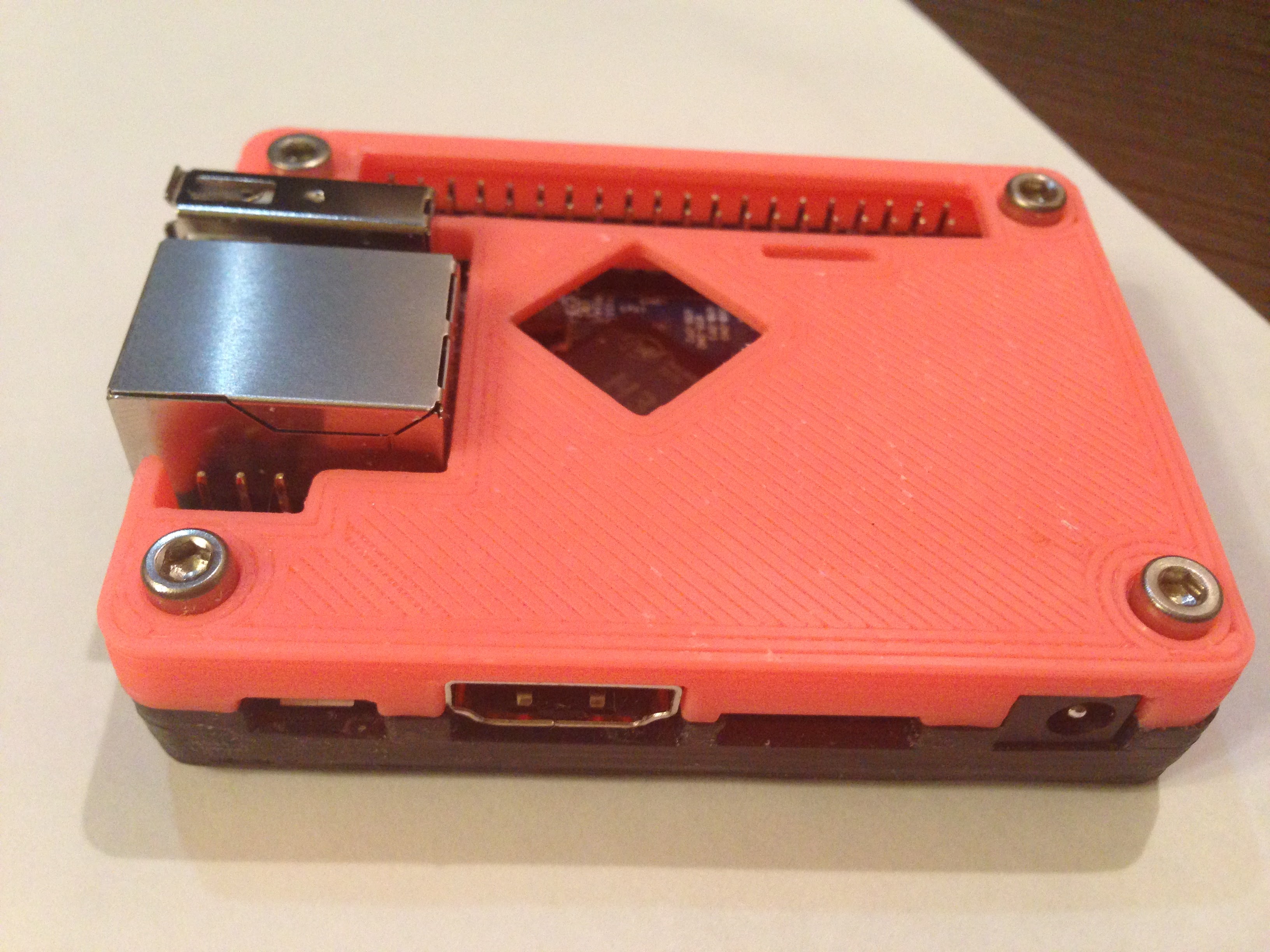 Tiny Connector-Friendly OrangePi One Case