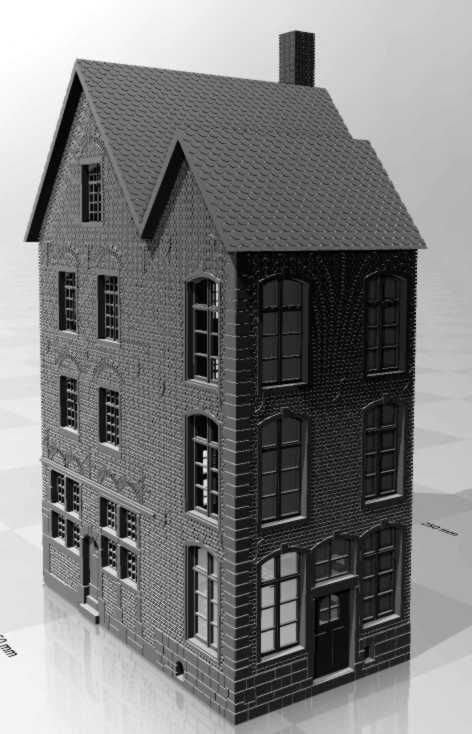 City house from 1658 - Stadthaus von 1658